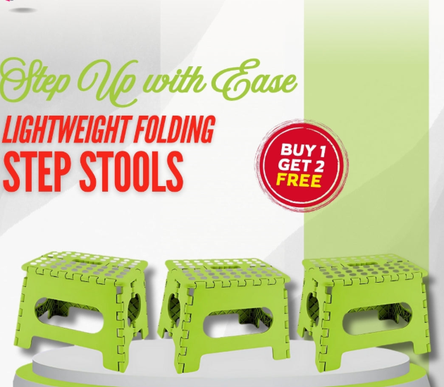 Step Stool Chairs (Pack of 3)