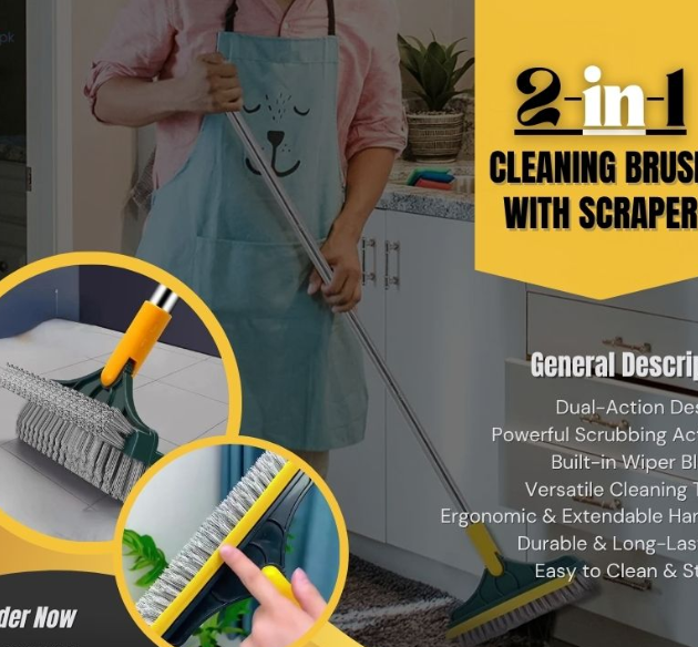 Brush + Wiper + Scraper