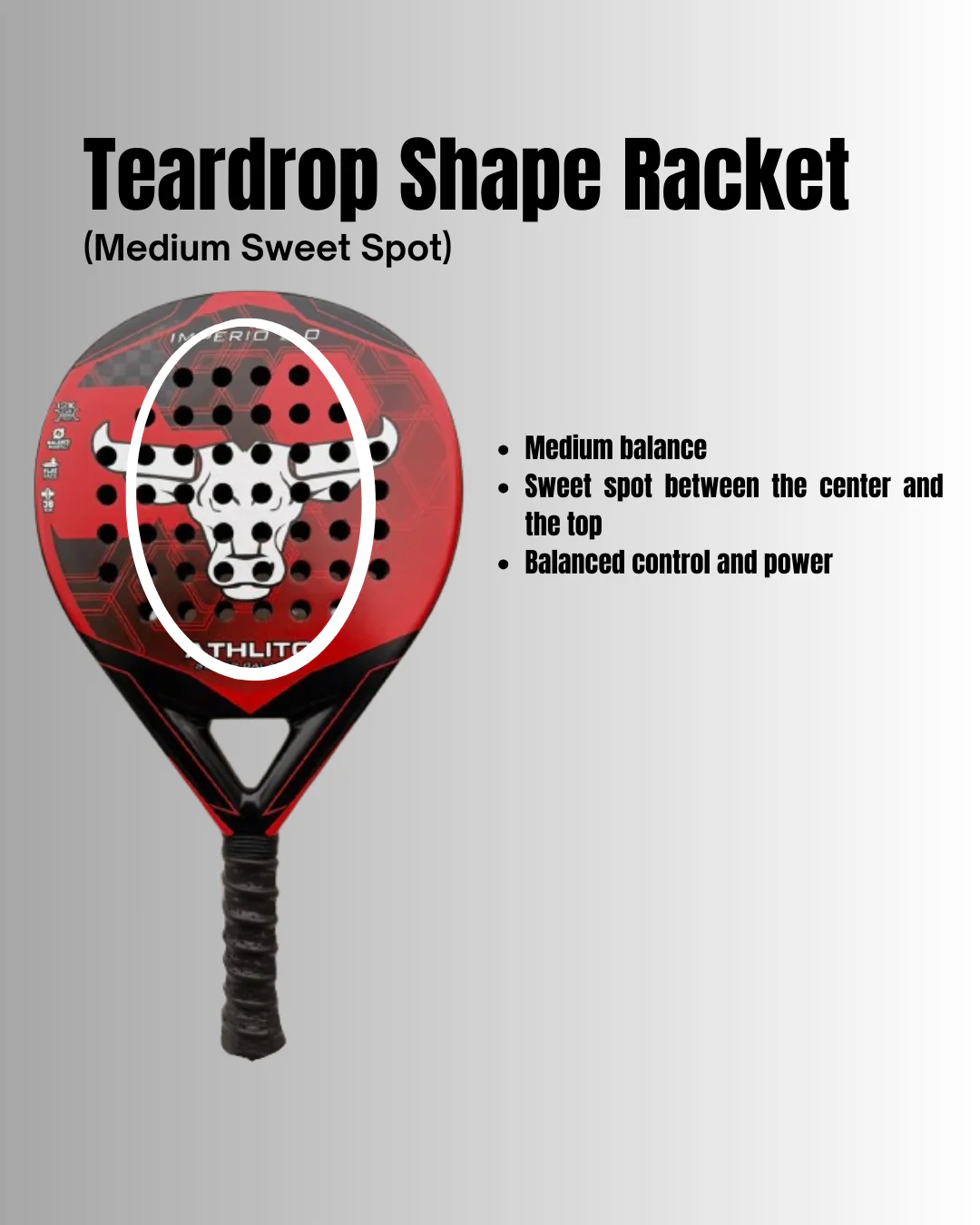 Athlito Imperio 12K Carbon Padel Racket 2026 - Image 7